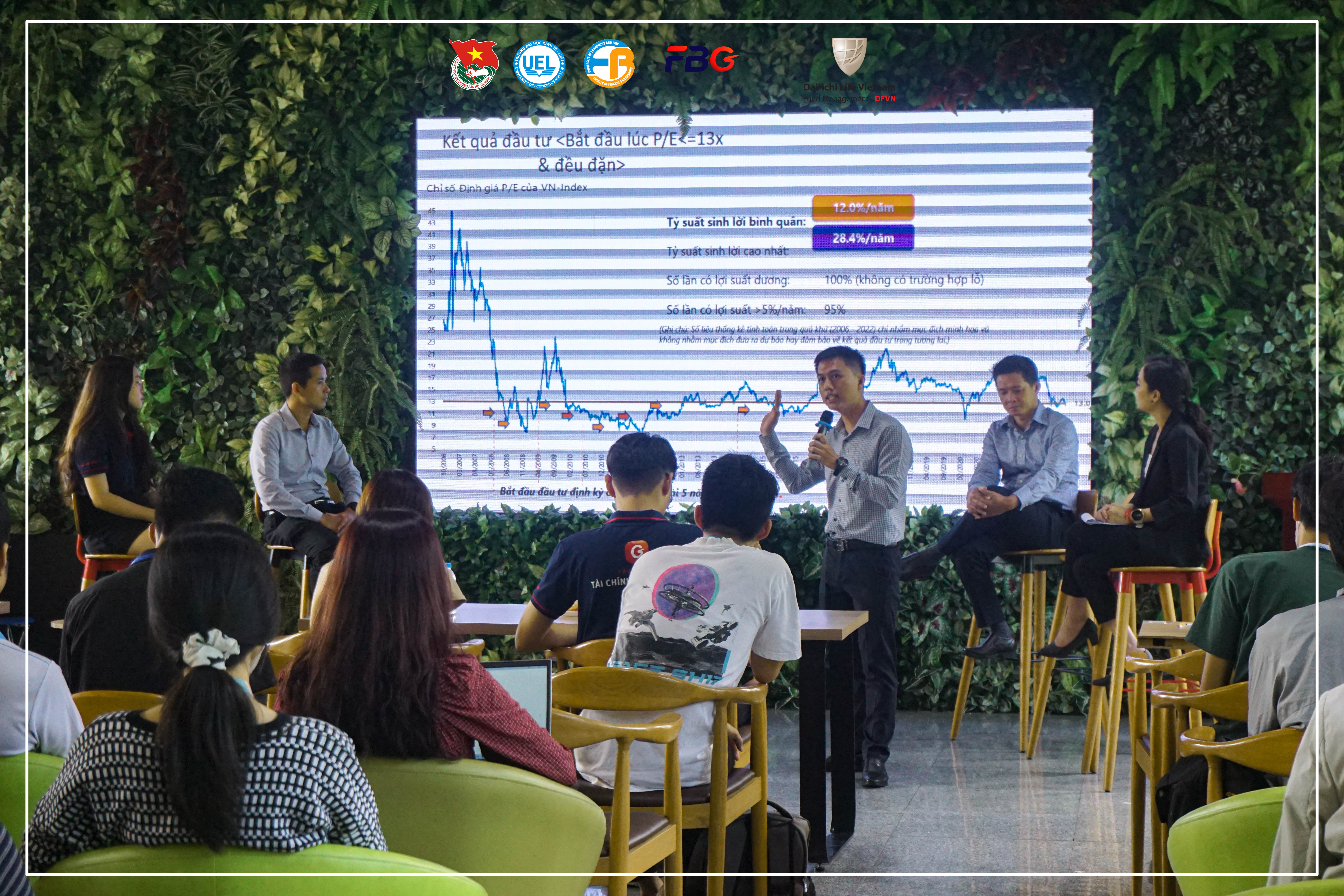 Anh Vương Khắc Huy - Trưởng bộ phận phân tích chia sẻ góc nhìn về đầu tư dài hạn.